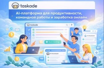 Taskade — AI-платформа для продуктивности, командной работы и заработка онлайн