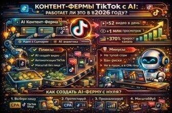 Контент-фермы TikTok с AI: работает ли это в 2026 году?