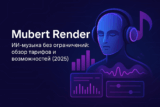 Mubert Render — генератор ИИ-музыки 2025