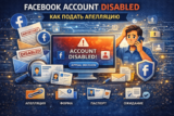 Facebook Account Disabled — как подать апелляцию