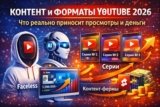 Контент и форматы YouTube в 2026 году: что реально работает