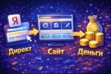 Яндекс.Директ в 2026: настройка с нуля, стратегии и связка «Директ → сайт → деньги»