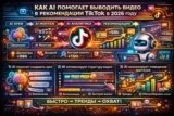 Как AI помогает выводить видео в рекомендации TikTok в 2026 году